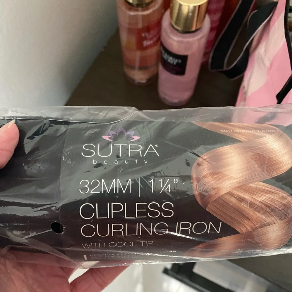 Sutra beauty | Clipless Curling Iron | 32 mm 1 1/4”Cool Tip New